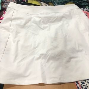 White Puma Athletic Skirt